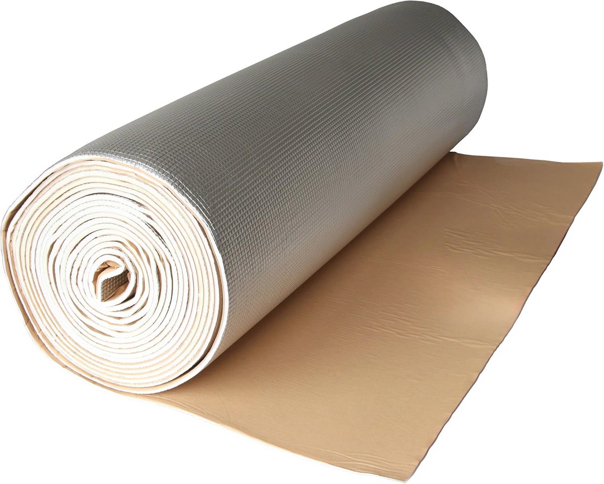 Zelfklevende radiatorisolatie met aluminiumfolie - 1m²