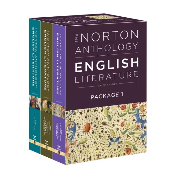 The Norton Anthology Of English Literature – With Student Site, 11th Edition, Package 1