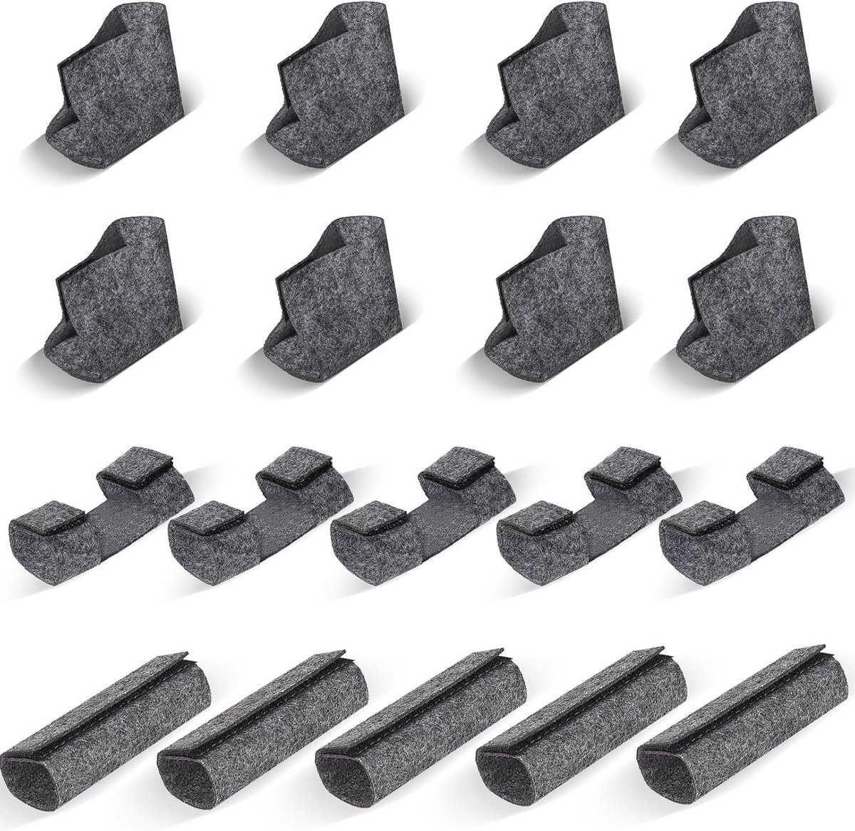 Vloerbeschermers Set van 18 Stuks voor Tafel en Stoelen