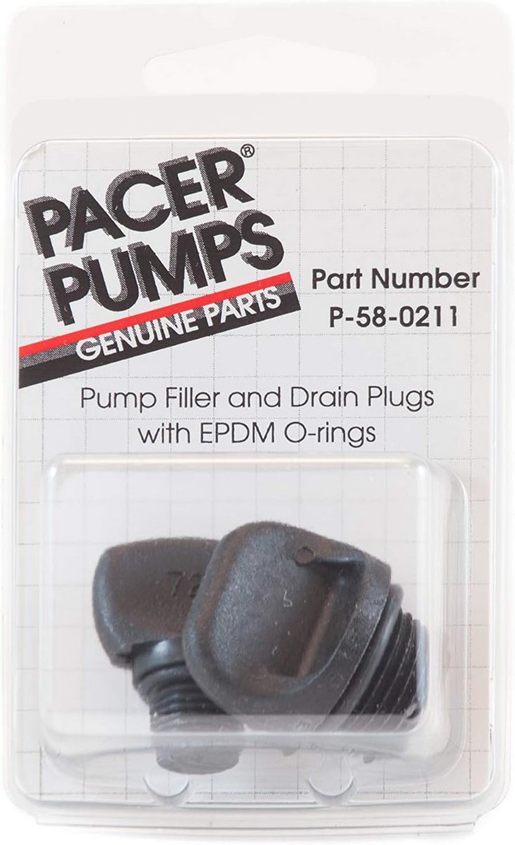 Waterpomp Afvoer- en Vulplugset met Pompvuller, Aftappluggen en EPDM O-ringen