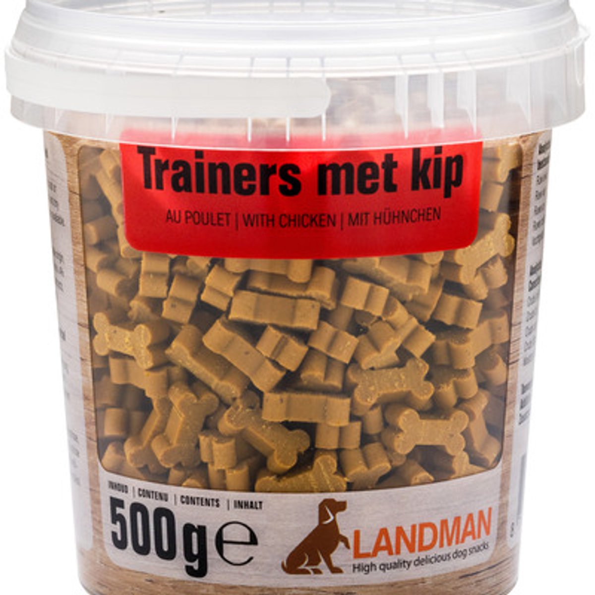 Landman Zachte Kiptrainers (500gr) - Hondensnacks - Zachte Hondensnoepjes - Hondenkoekjes - Puppy Snacks