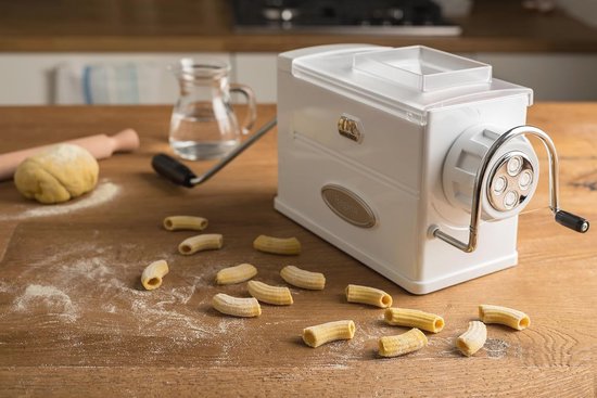 Pasta Machine voor Versgemaakte Pasta - Inclusief 5 Vormen — afbeelding 2