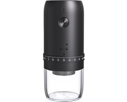 KMDJ-2AW Elektrische Koffiemolen - Conische Molen - Draagbaar - Kleine Koffiemolen - Oplaadbaar - 40 Maalstanden - Elektrische Molen met Keramische Kern - Geschikt voor Koffiebonen, Granen en Specerijen