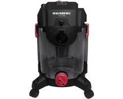 Hausberg HB-2890NG Nat-en-Droog Stofzuiger 2200 W | 20 L Reservoir & 5 L Schoonwatertank | Multifunctionele Alleszuiger Met Accessoires