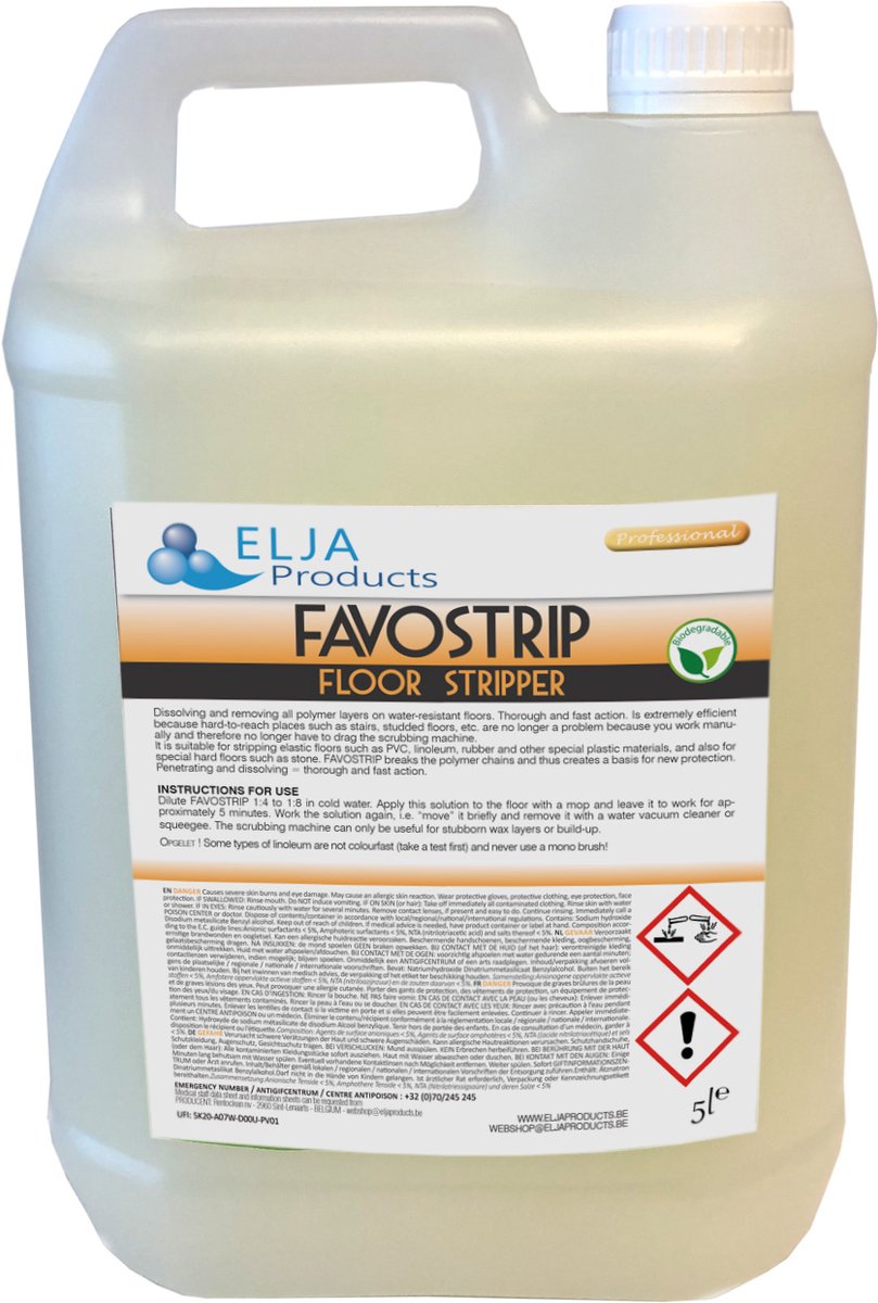Elja Vloerstripper | Favostrip | 5L