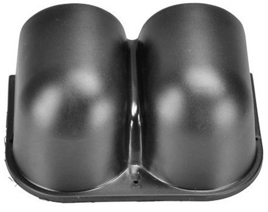 Mintice 52 Mm Universele Meterpod – Zwart, Enkelvoudige Houder Voor Dashboard, Voor Auto, Boot Of Motorfiets