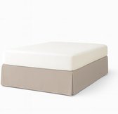Jotex Zack Volant Jupe De Lit U2013 100% Coton Bio De Qualitu00e9 Supu00e9rieure, Hauteur 45 Cm