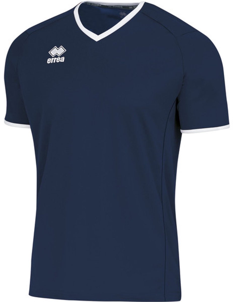 Errea - Lennox training t-shirt - sportshirt - korte mouw - navy - donkerblauw - YXS - YXS (122-132 cm)