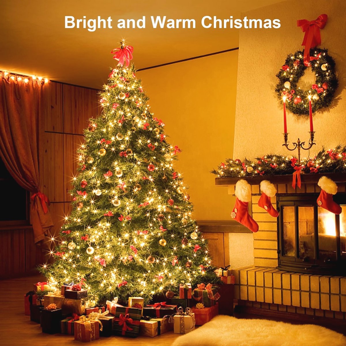 Waterdicht led-lichtsnoer voor buiten en binnen - 2m, 20 leds met timer voor sfeervolle decoratie — cadeau in Wonen & Interieur - foto 6
