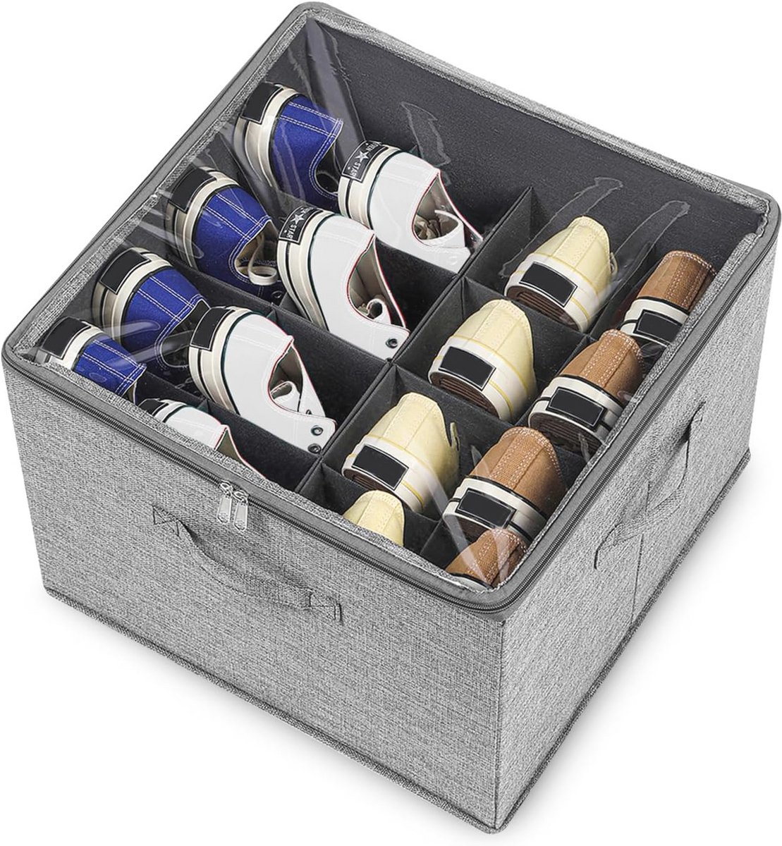 Schoenorganizer voor kast - Ruimtebesparende schoenenhouder voor 16 paar schoenen