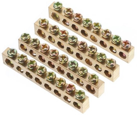 Eindblok Voor Het Aansluiten Van Stroomlijnen Op Een Witte Achtergrond Stock Afbeelding - Image