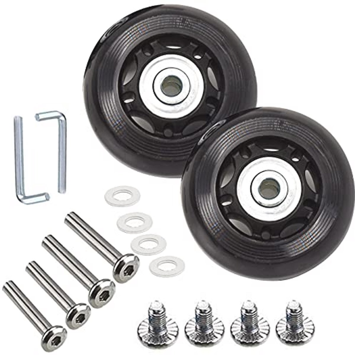 Universele Vervangwielen voor Koffers - Swivel Lager Tool Set (Set van 2)