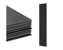 PVC vloer - zelfklevend - 36 stuks - 5 m² - houtlook - donkergrijs