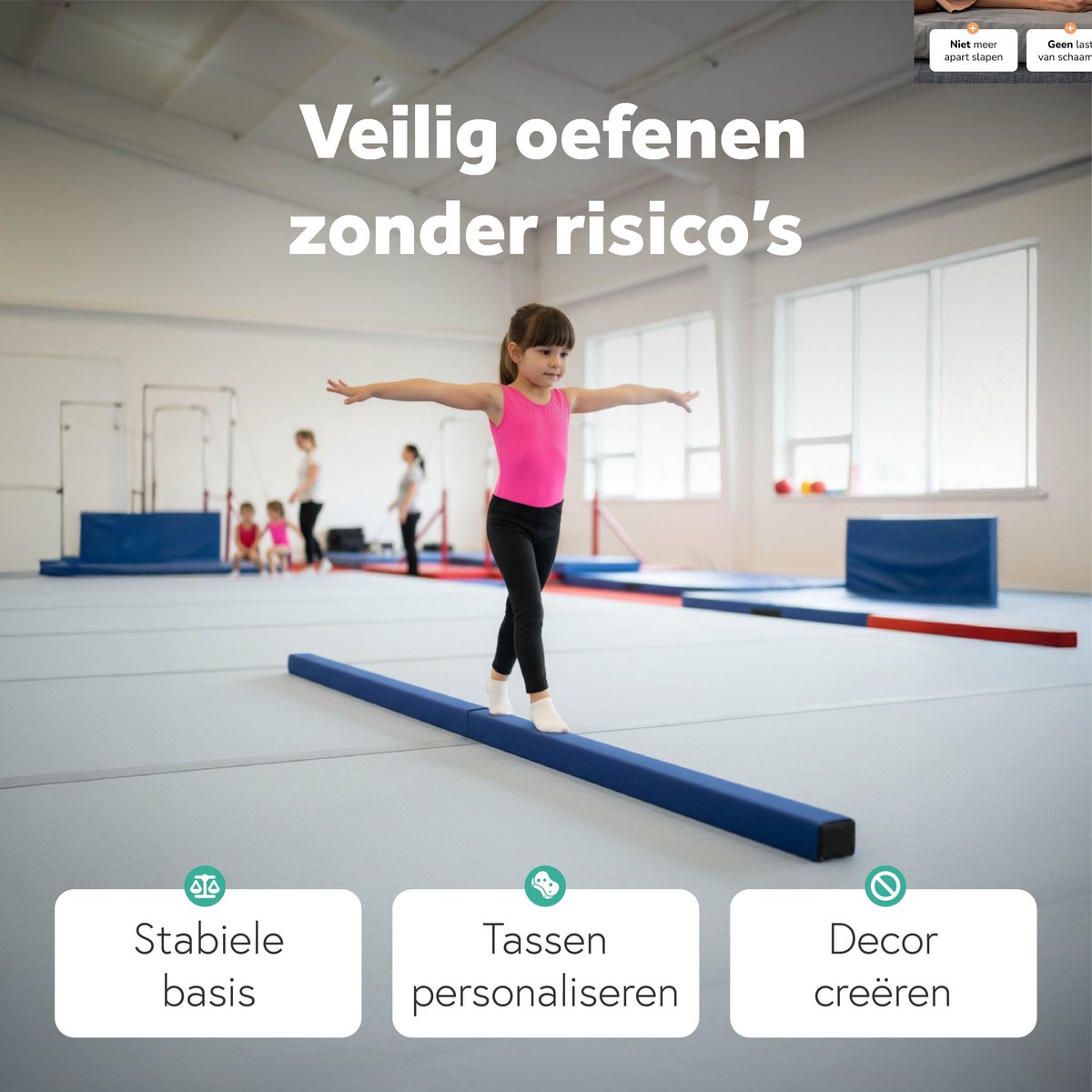 Robinia schuine evenwichtsbalk Lav Skrå kopen? Gratis verzending! - De