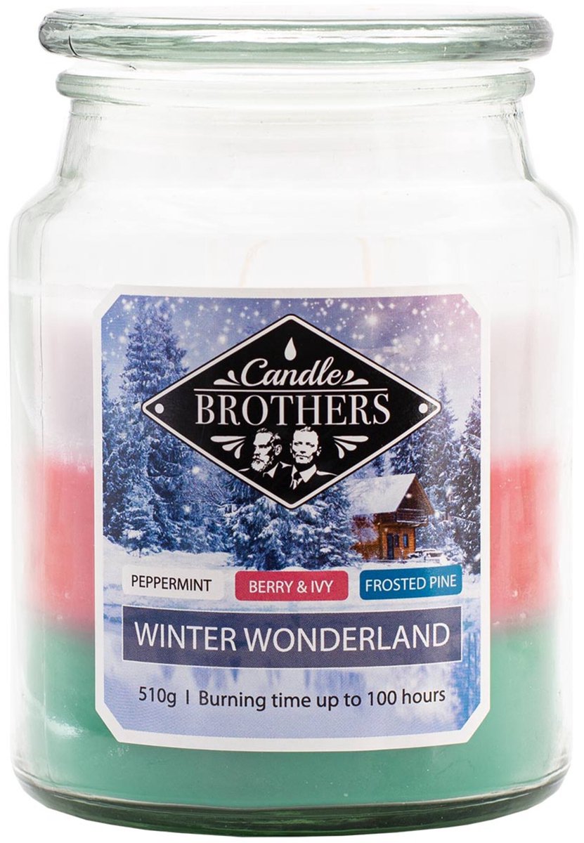 Candle-Brothers Geurkaars - Winterwonderland - geurende was