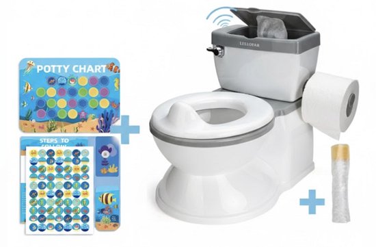 Leelofar Kindertoilet - Kinder Toilet Plaspotje - Peuter Toilettrainer...