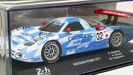 NISSAN R390 GT1 Calsonic #32 Le Mans (1998), blue
