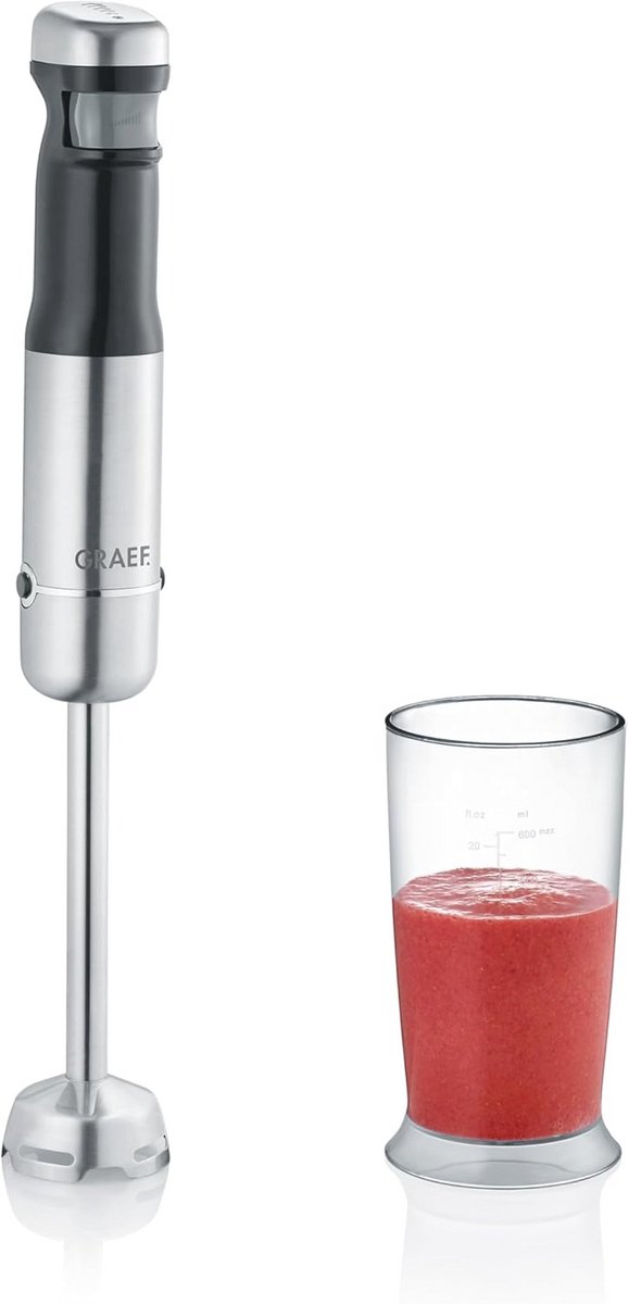 Draadloze Accu-Staafmixer met Anti-Spatfunctie - Lithium-Ion Batterij, BPA-Vrij