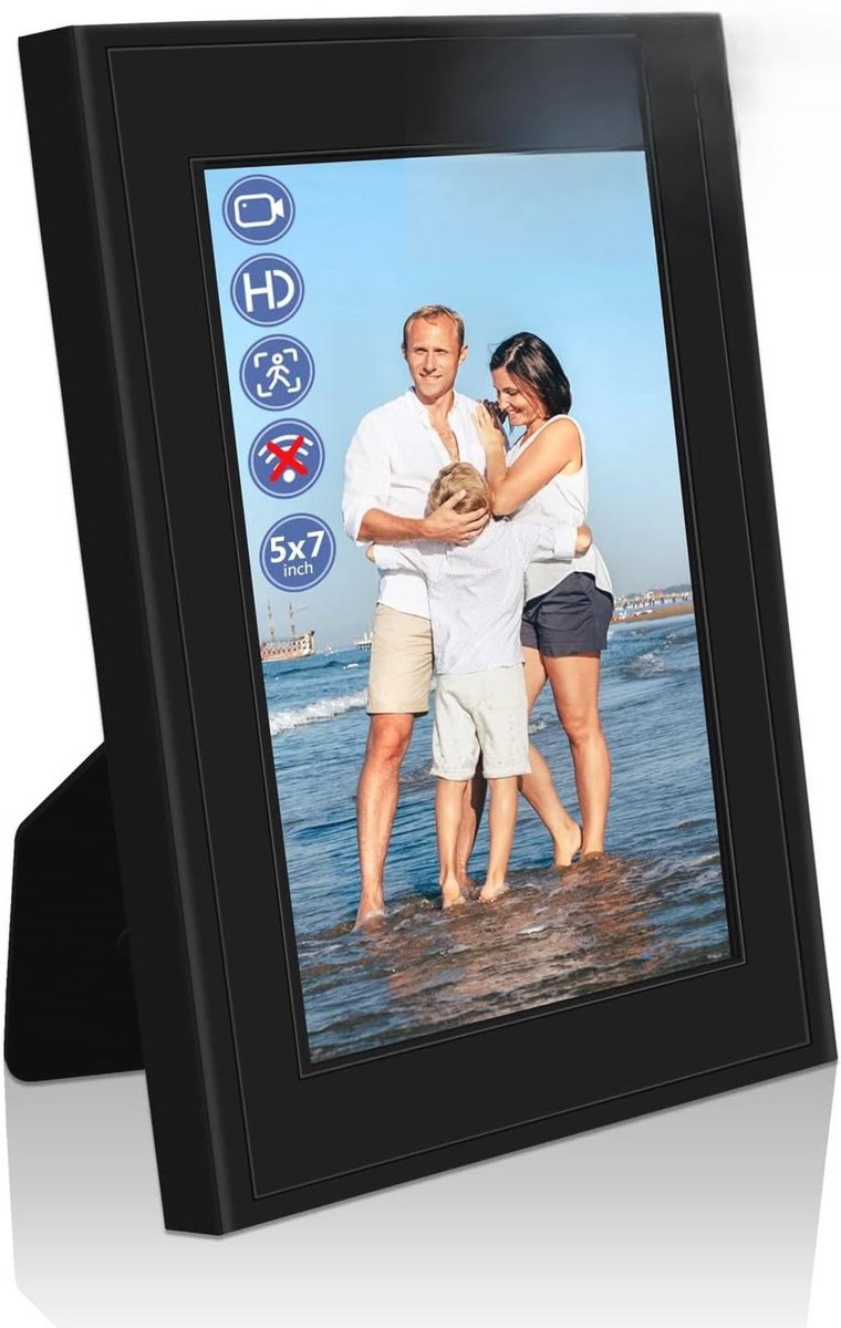 Mini Verborgen Spion Camera met Bewegingsdetectie - HD 1080P Fotolijst voor Binnengebruik
