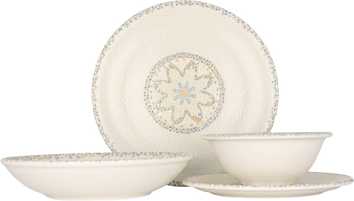 By Bone Serviesset (Medium) - Tessera - 24 delig - 6 persoons - Porselein