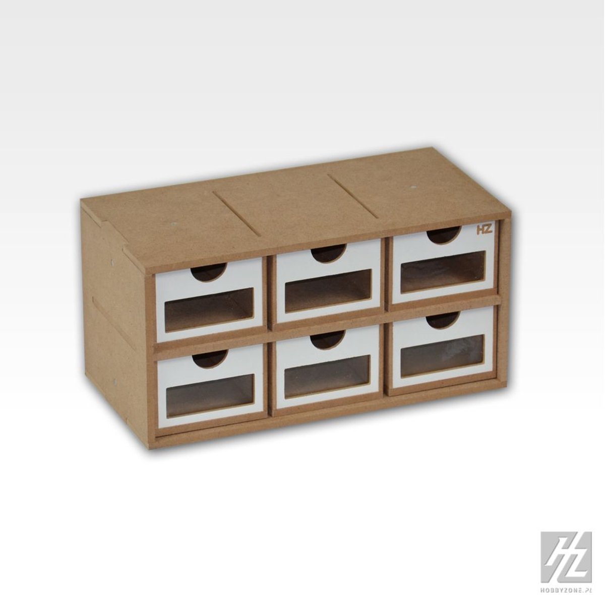HobbyZone OM01a – Drawers Module x6 – Modulair Opbergsysteem met 6 Lades