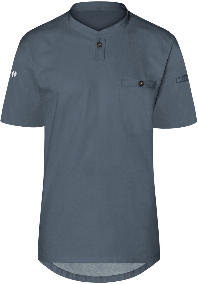Karlowsky Men´s Short-Sleeved Work Shirt Performance KY152 - Anthracite (ca. Pantone 7540C) - XS