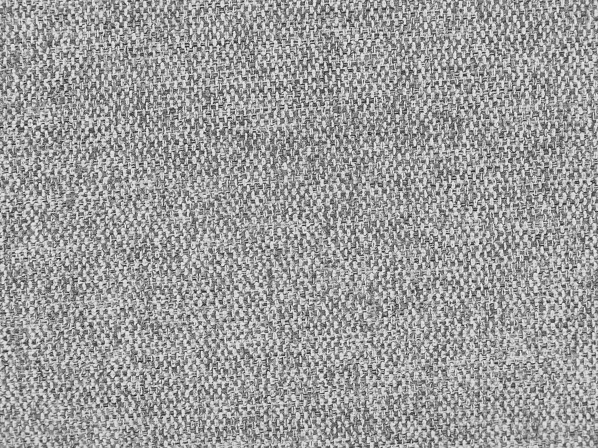 Vente-unique Driezitsbank en elektrische relaxfauteuil in gemêleerde grijze stof KELUNO