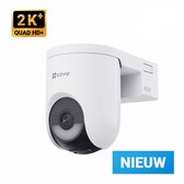 EZVIZ HB8 Lite - Draadloze Buiten Beveiligingscamera - 2K+ Resolutie - 360° Pan & Tilt - Kleur Nachtzicht - AI Detectie - Werkt met Google Assistant & Alexa-AI-tracking - Geen maandkosten