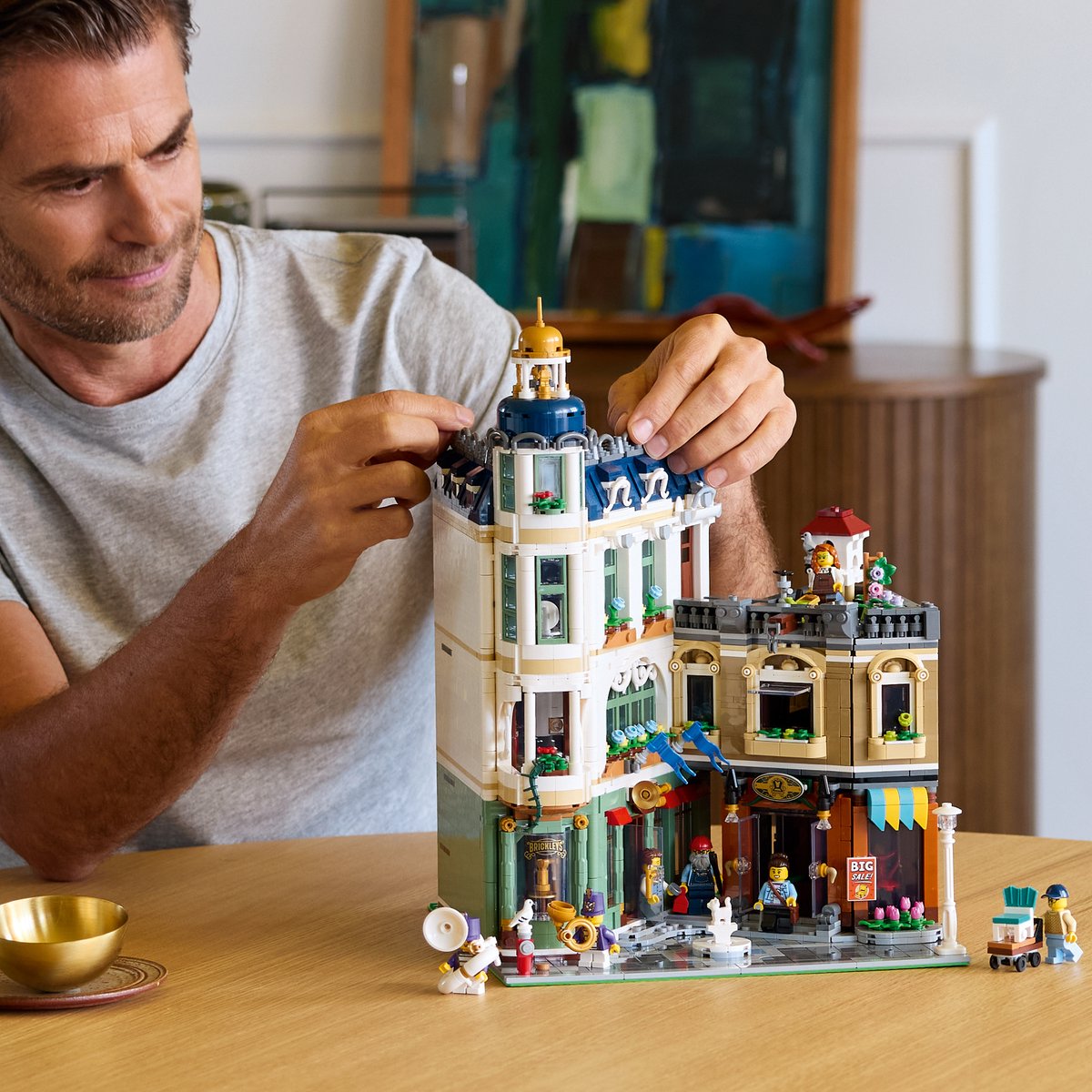 LEGO Icons - Winkelstraat Bouwpakket voor Volwassenen met Gebouw - 11371 – foto 8