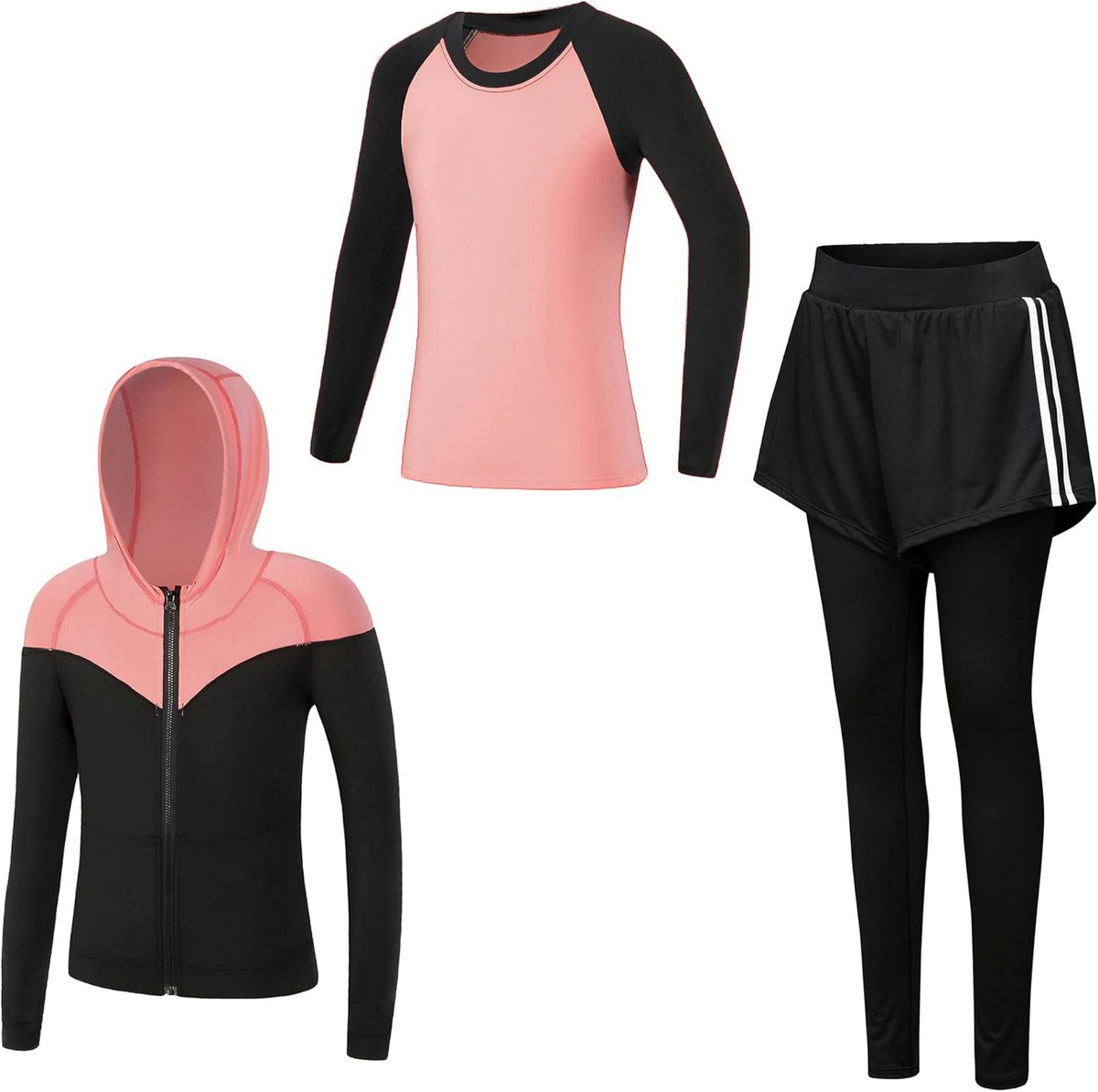 Trainingspak voor kinderen - Sportset voor jongens en meisjes (T-shirt + Broek) - Perfect voor jogging, voetbal en fitness