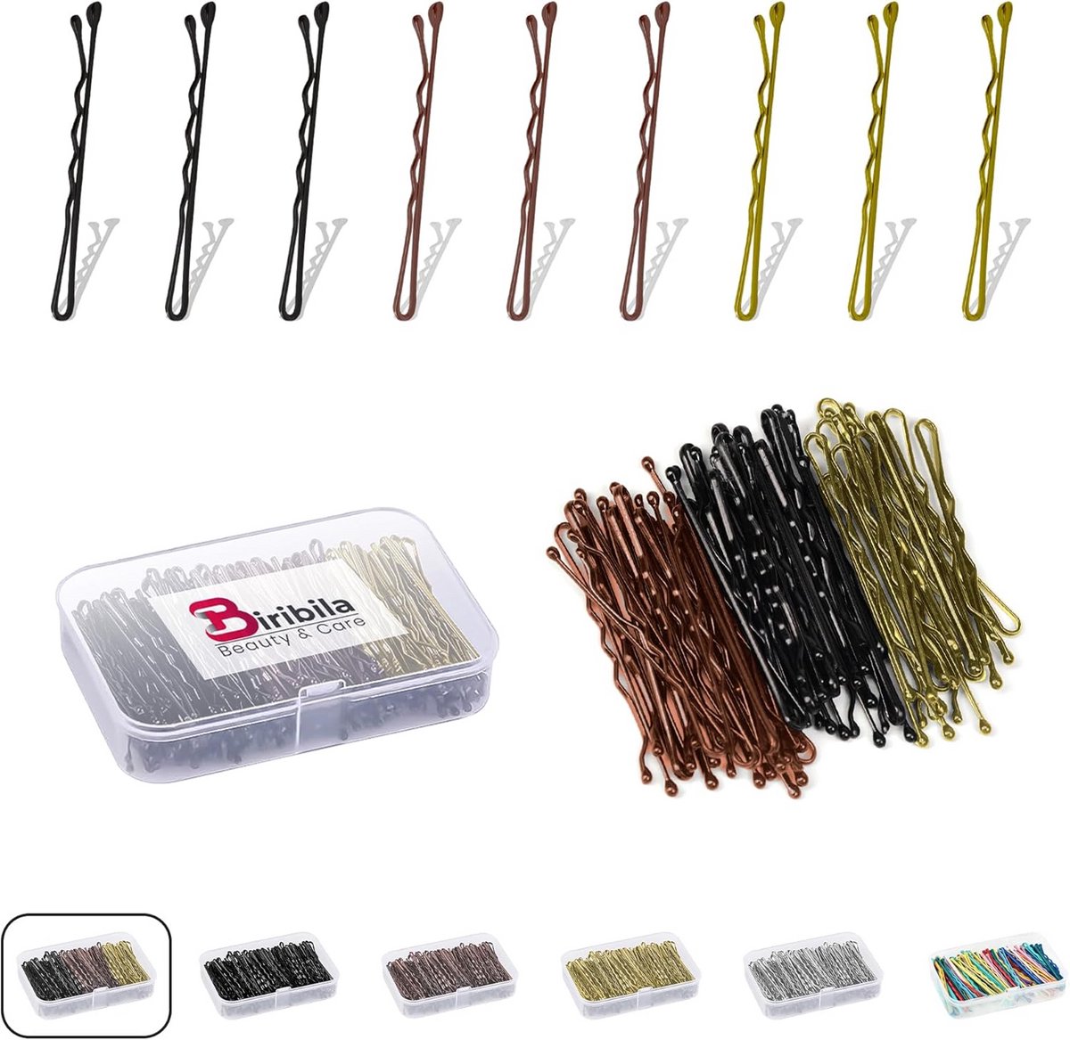 5 cm Lange Haarspelden - Ideale Haarclips voor Dikker en Sterk Haar