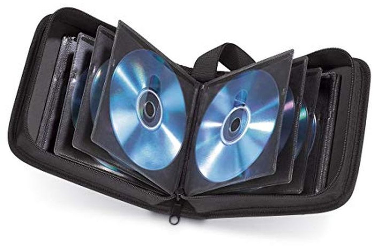 Ruimtebesparende CD/DVD/Blu-ray tas voor 20 discs - Perfect voor auto en thuis