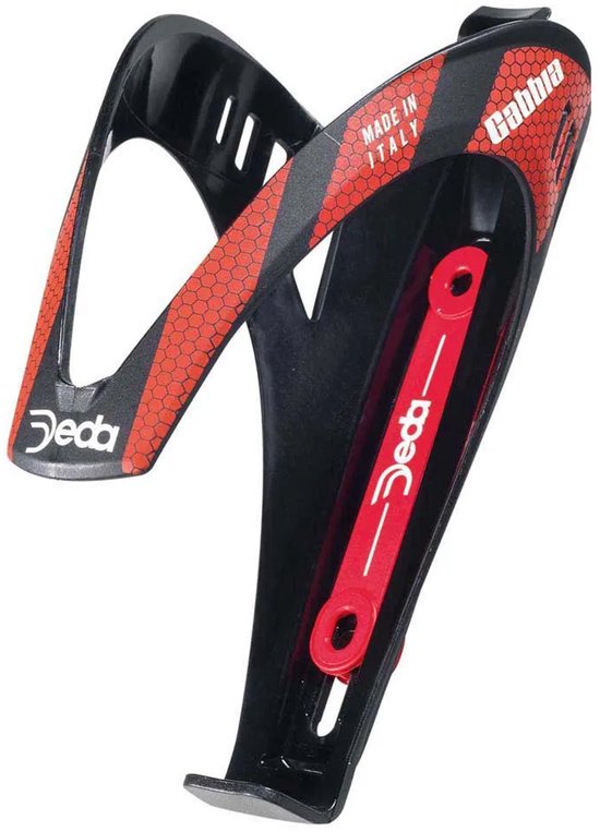 Deda - Bidonhouder - Gabbia - Zwart/Rood — afbeelding 3
