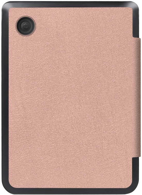 iMoshion Ereader Cover / Hoesje Geschikt voor Kobo Clara BW / Kobo Clara Colour - iMoshion Slim Hard Case Sleepcover Bookcase zonder stand - Rosé goud van iMoshion — afbeelding 2