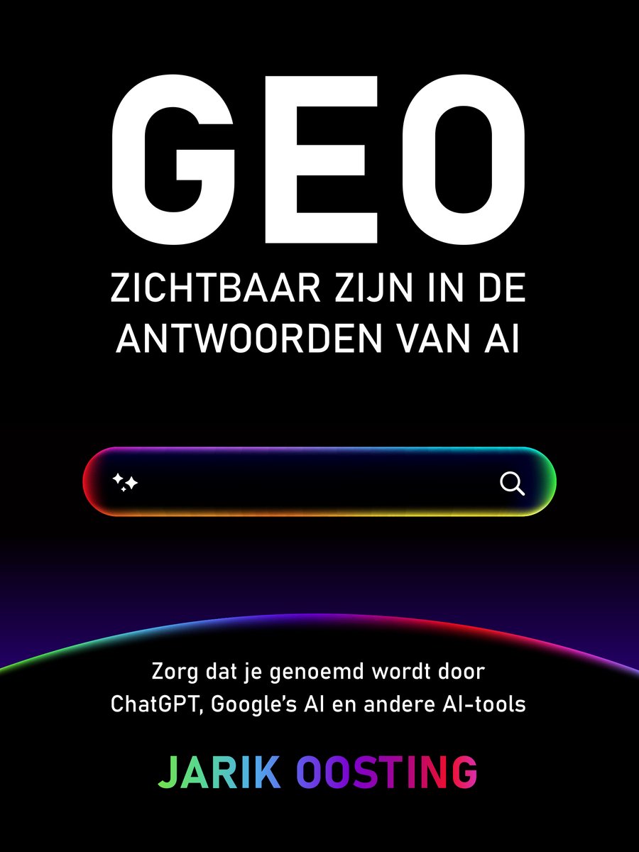 Omslag van GEO - Zichtbaar zijn in de antwoorden van AI