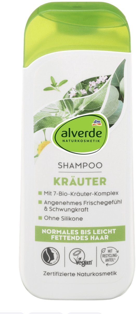 Alverde NATURKOSMETIK Kruiden Shampoo 200ml