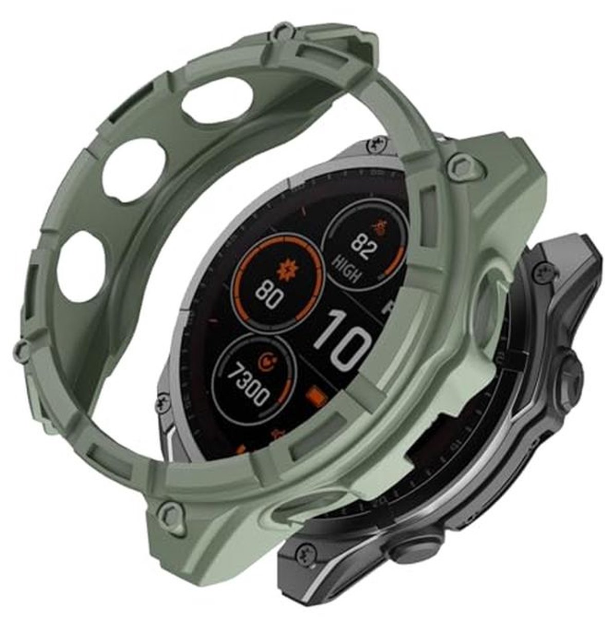 Flexibele Robuuste Bumper Case voor Fenix 8 - Beschermende TPU Hoes