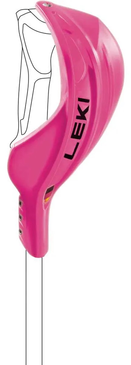 Leki Alpino Closed Worldcup Handbeschermer Roze