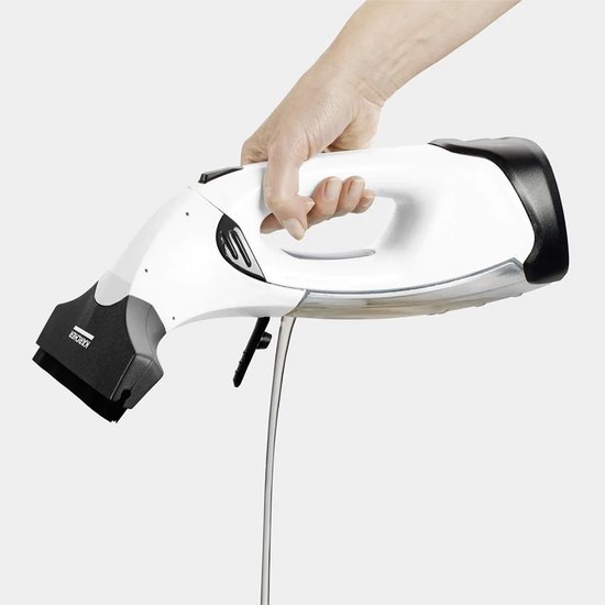 Kärcher WV 2 Plus N Ruitenreiniger - Looptijd accu 35 min. - Werkbreedte 170/280 mm - Incl. smalle zuigmond, sproeiflacon, microvezeldoek en reinigingsmiddelconcentraat