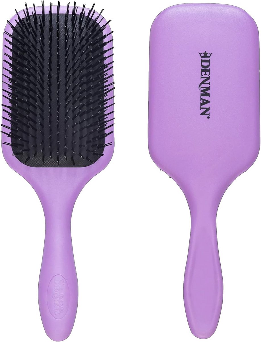 Detangling Paddle Brush voor krullend en natuurlijk haar - ideaal voor nat en droog haar