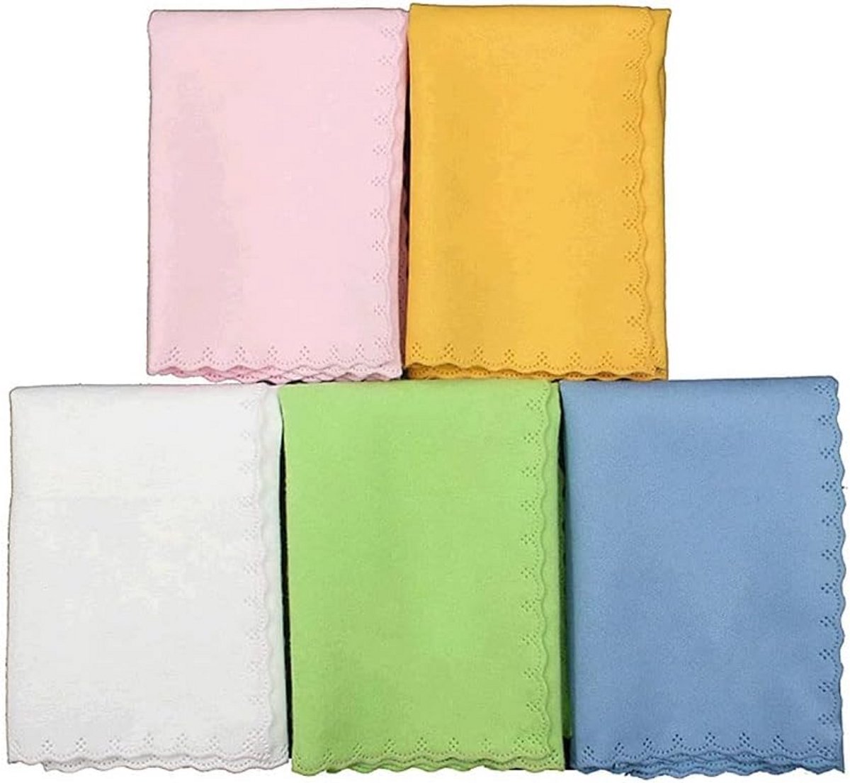 Universele Microfiber Polijsten Reinigingsdoek - Set van 5 voor Muziekinstrumenten