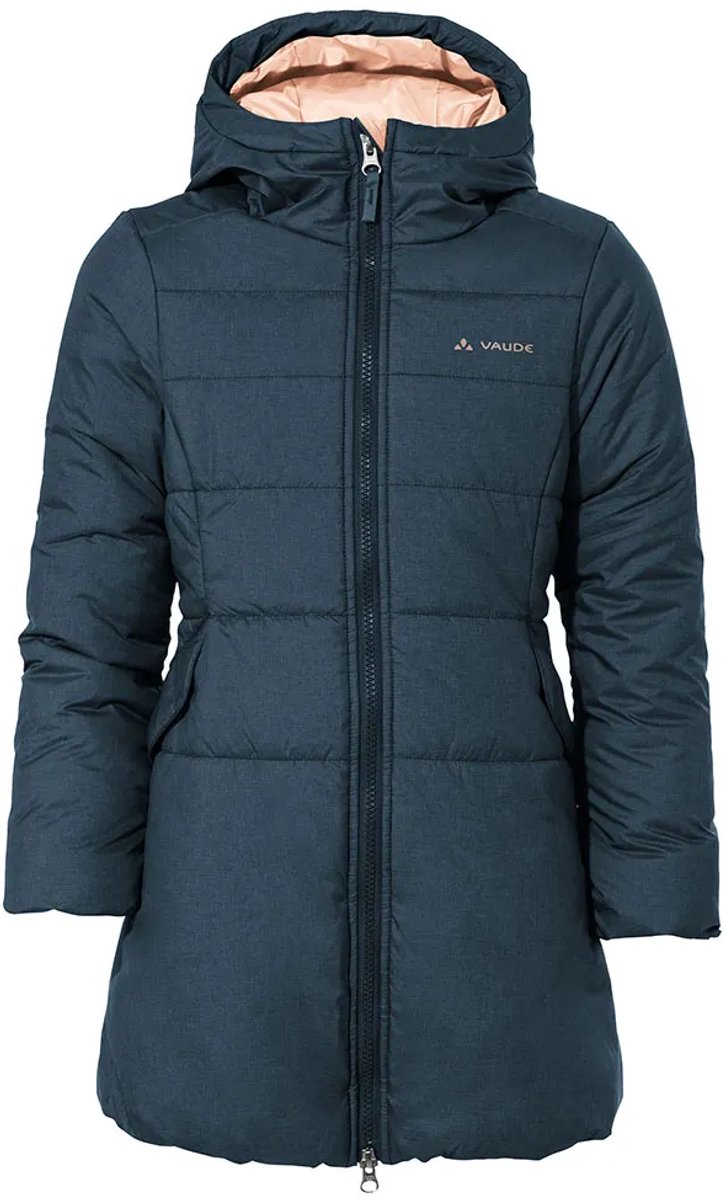 Vaude Greenfinch Iii Jas -140 cm Jongens Meisjes Dark Sea / Rose