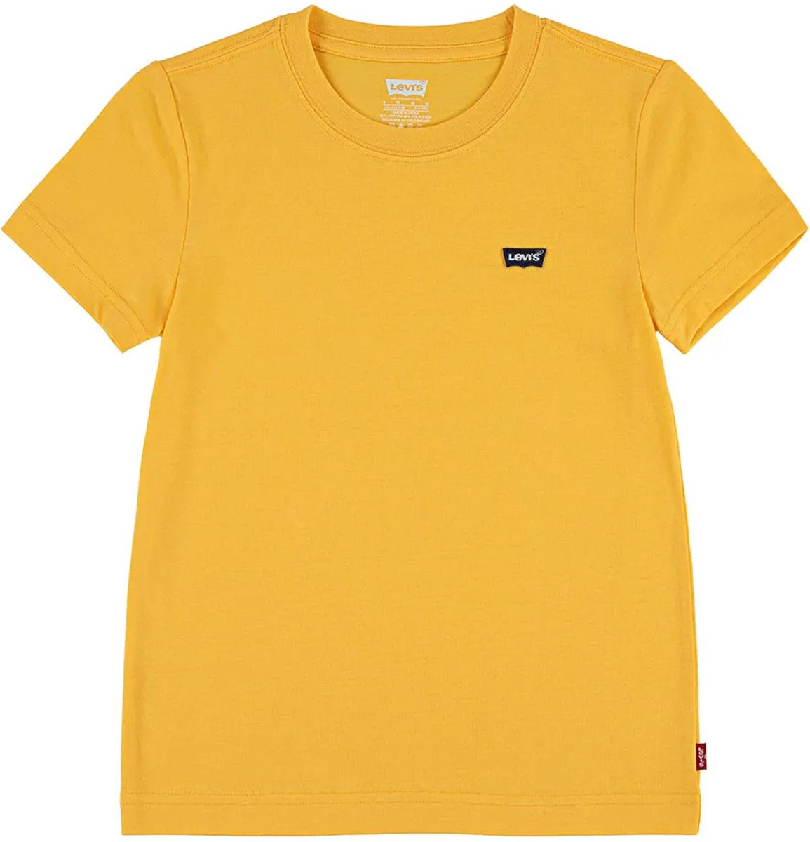 Levi´s ® Kids Batwing Chest Hit T-shirt Met Korte Mouwen 16 Years Jongen Geel