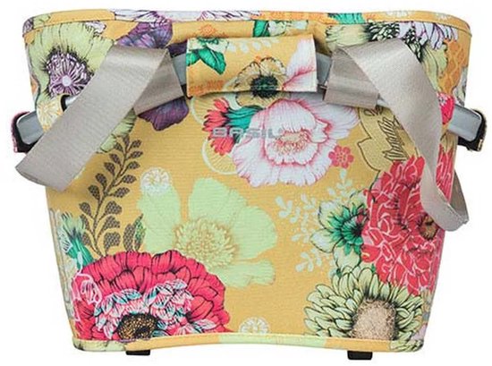 Basil Bloom Field Carry all Fietsmand KF - Voorop - 15 Liter - Geel van Basil — afbeelding 2