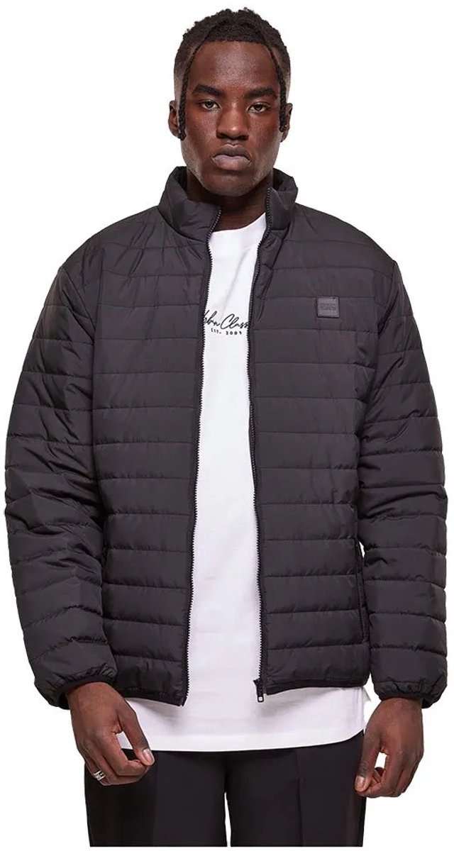 Urban Classics Light Bubble Gewatteerd jack 4XL Zwart