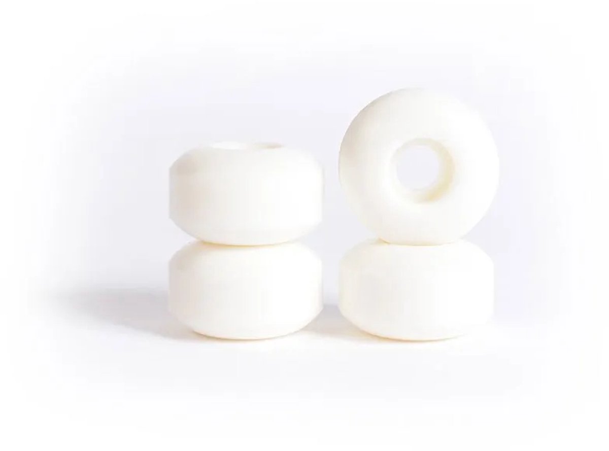 Yocaher Qball Skateboardwielen 52 x 31 mm Wit