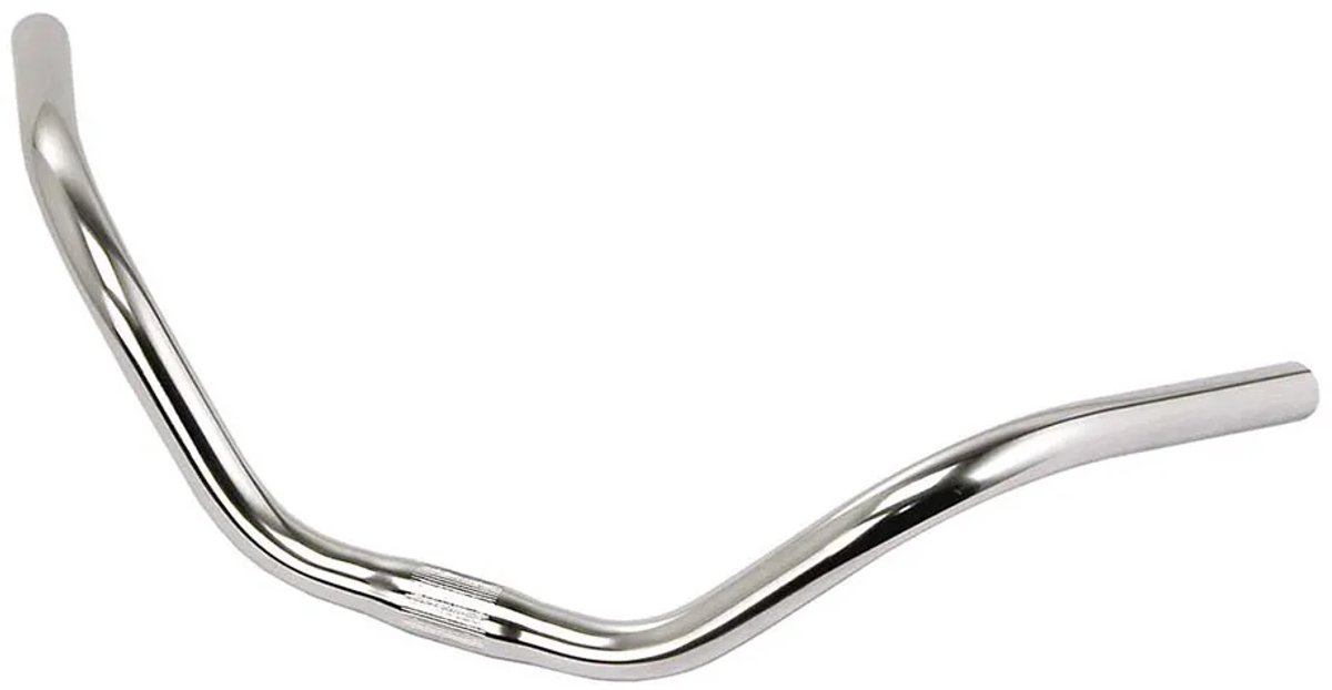 Brn Parma Stuur Zilver 25.4 mm / 535 mm