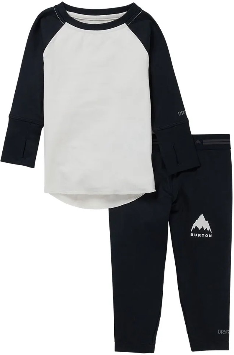 Burton Midweight Basislaag Set 8 Years Jongens Meisjes Zwart