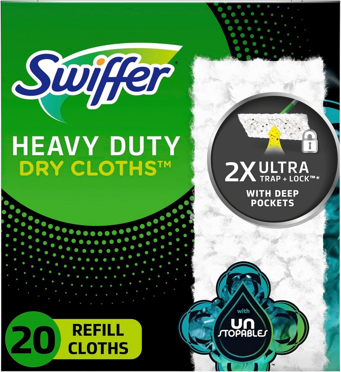 Heavy Duty Droog Multi-Surface Doek Navullingen voor Vloeren