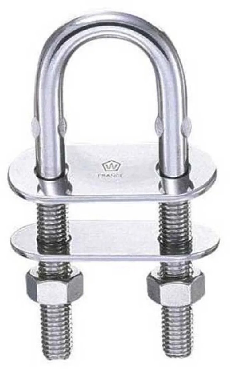 Wichard Kettingboutklem Zilver 8 x 80 mm